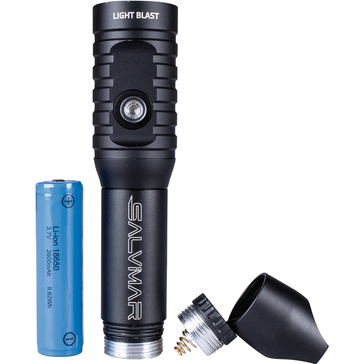 JTLB Torcia Subacquea IPX8 18000lm 500m - Luce LED Impermeabile Per Immersioni, Campeggio, Esterno, Con Luce Bianca, Rossa E Blu - 2
