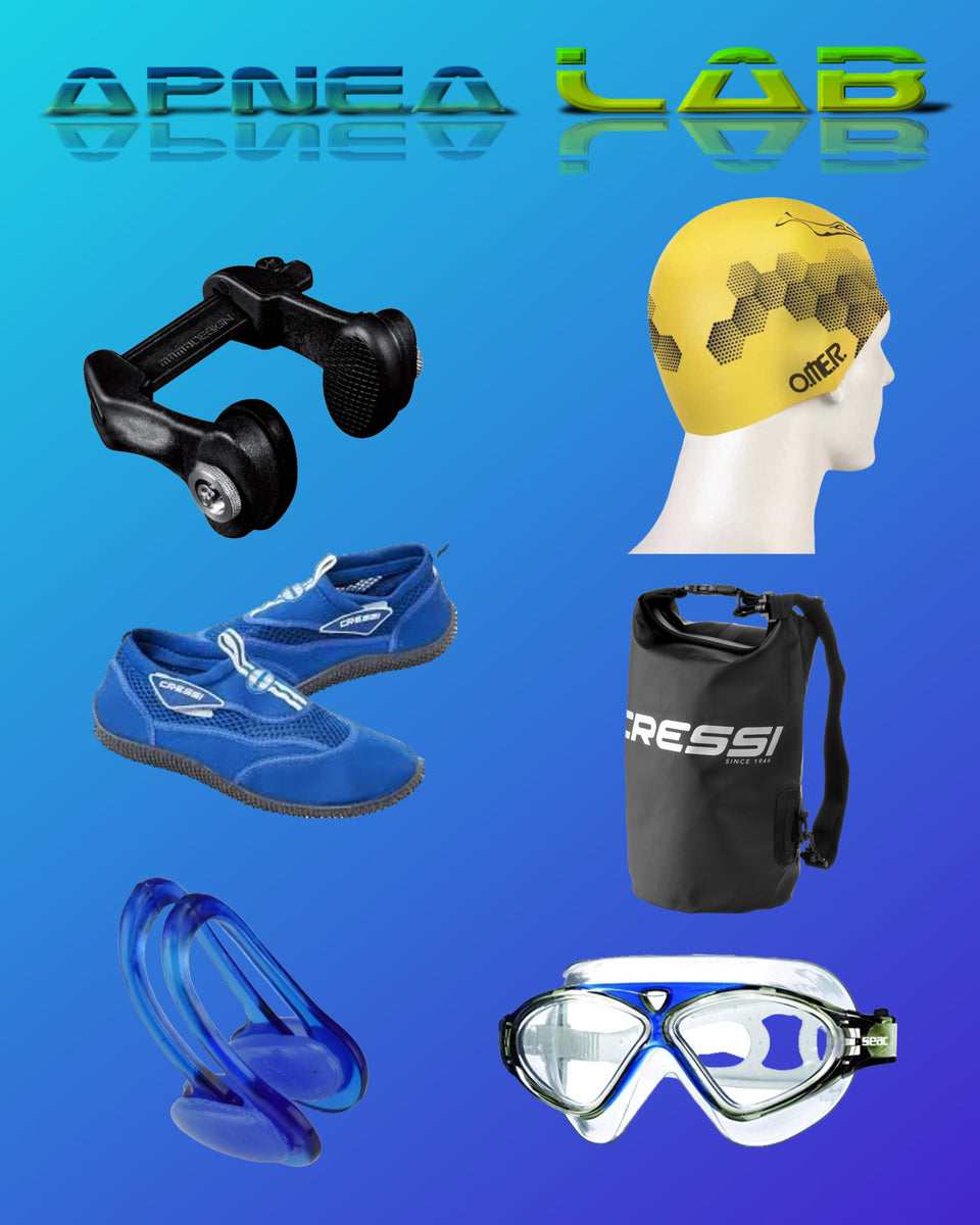 Collare Per Apnea Best Divers – Nero, Cordura, Imbottito Airnet, TASche Per Pesi, Max 3 Kg