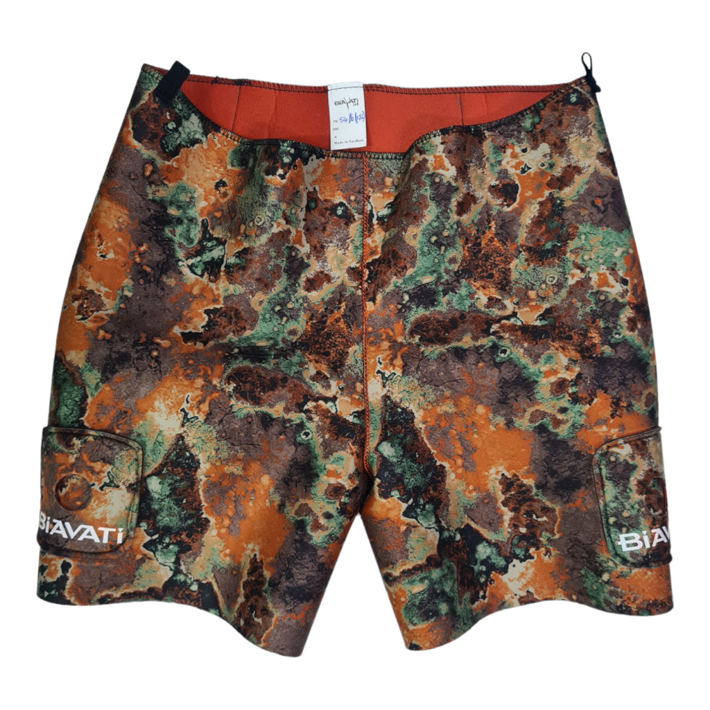 BERMUDA MIMETICI CON TASCHE BIAVATI 3 MM Apnea Lab