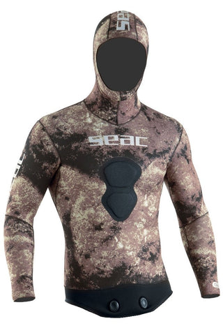 GIACCA SEAC GANNET BROWN 5 MM