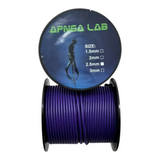 DOUBLE DYNEEMA STRONG 2.5 MM  APNEA LAB - BOBBINA 50 MT